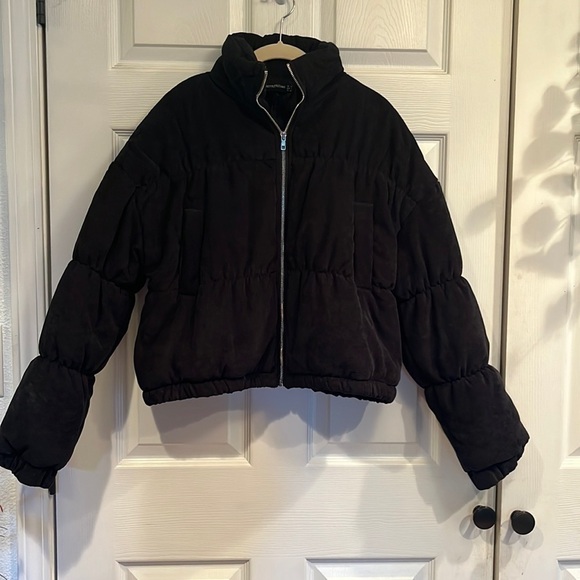 PrettyLittleThing brand size 8 zipper closure lined coat - Picture 1 of 6